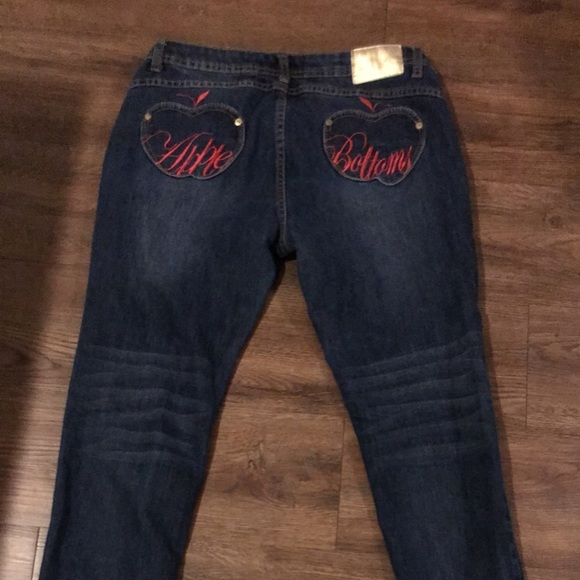 Women’s Apple Bottom Blue Jeans Vintage size 11 - Picture 1 of 2